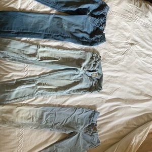 Lot of 4 pairs size 10-12 girls jeans